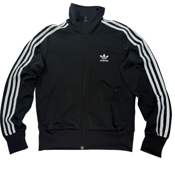 Y2K Adidas Originals Black Trefoil Track Jacket Men’s M (36″ Chest, 23″ Length) - Picture 1 of 8